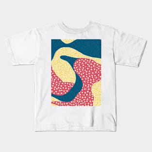 Chromatic Botanic Abstraction #21 Kids T-Shirt